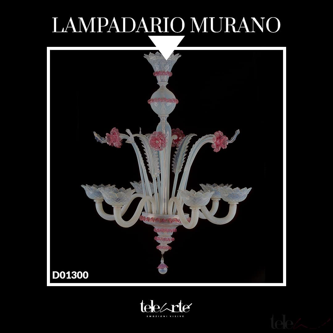 Telearte oggetti antichi – Articolo D01300 LAMPADARIO MURANO Telearte oggetti antichi - Articolo D01300 LAMPADARIO MURANO