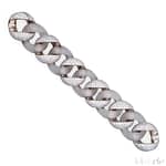 Gioielli 15 Telearte gioielli d'arte - Bracciale in oro bianco e giallo, diamanti e cristallo di rocca Decorato da 153 diamanti tondi taglio brillante per un peso complessivo stimato di 18 ct. Peso complessivo gr. 200, presente marchio oro 18 kt