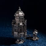 Argenti 18 Telearte argenti antichi - Turibolo in argento, prima metà del XVI secolo Eseguito sui modelli architettonici rinascimentali; parte sottostante decorata a sbalzo con motivi vegetali; opera di provenienza fiorentina