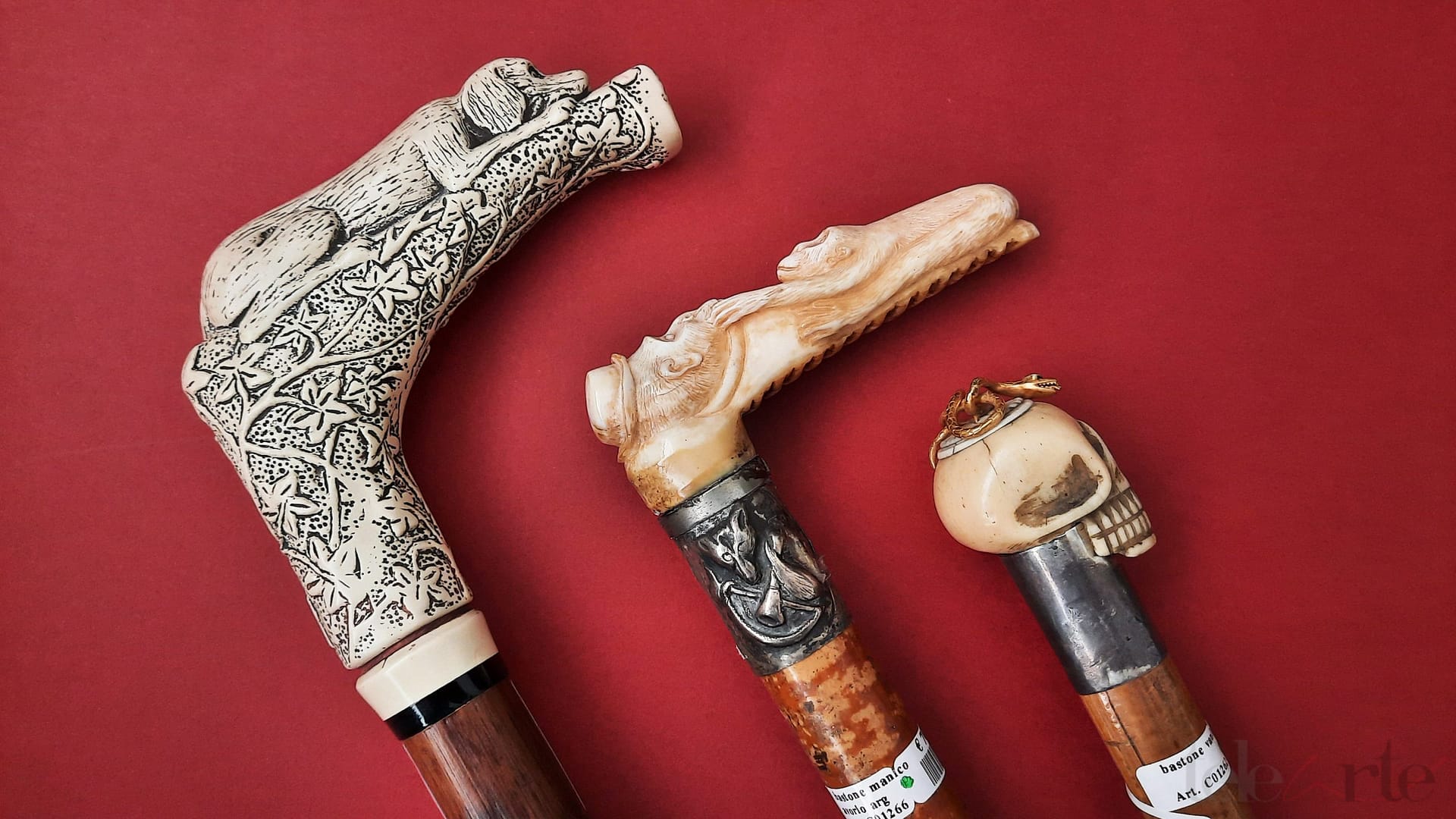 Il bastone da passeggio 14 Telearte oggetti antichi - Il bastone da passeggio