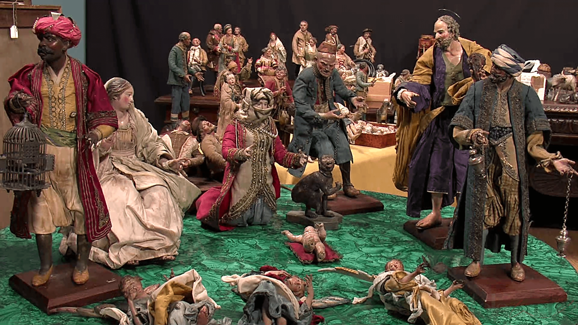 Special Neapolitan Nativity Scene Characters from the 18th century 10 vlcsnap 2024 02 08 16h56m49s606