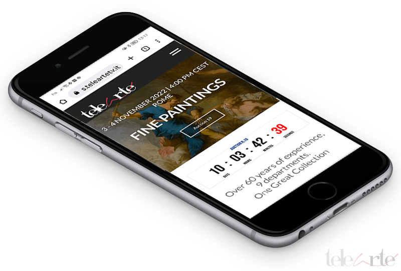 Aste live sul nostro sito auctions.teleartetv.it 12 Telearte - Aste live sul nostro sito auctions.teleartetv.it